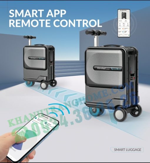 VALI ĐIỆN AIRWHEEL SE3 MINI T MÀU BẠC - 75