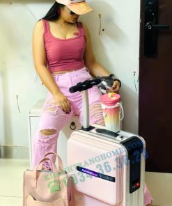 VALI ĐIỆN AIRWHEEL SE3 MINI T MÀU BẠC - 210 VALI ĐIỆN AIRWHEEL SE3 MINI T MÀU BẠC - 209