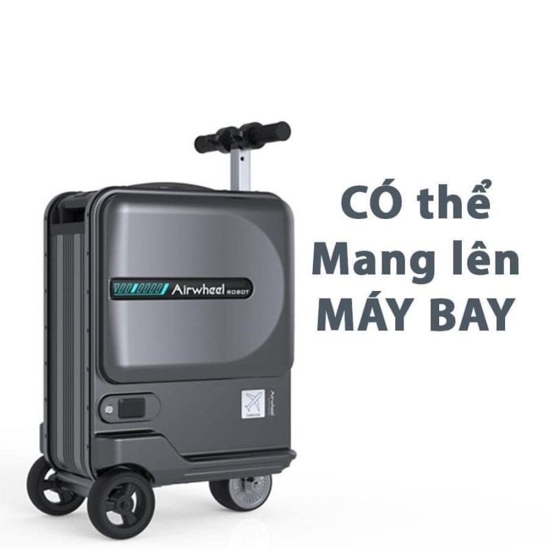 VALI ĐIỆN AIRWHEEL SE3 MINI T MÀU BẠC - 185 VALI ĐIỆN AIRWHEEL SE3 MINI T MÀU BẠC - 184