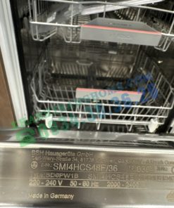 Máy rửa bát bán âm Bosch SMI4HCS48E serie 4 - 118 Máy rửa bát bán âm Bosch SMI4HCS48E serie 4 - 117