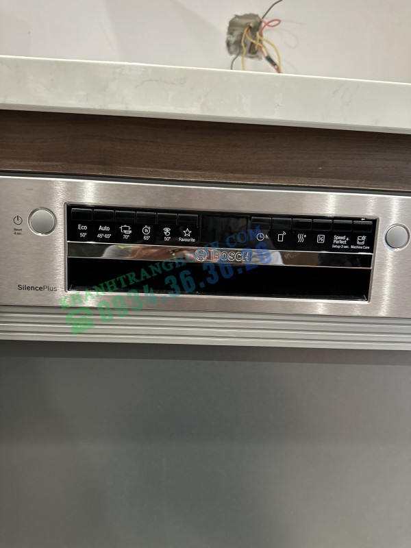 Máy rửa bát bán âm Bosch SMI4HCS48E serie 4 - 184
