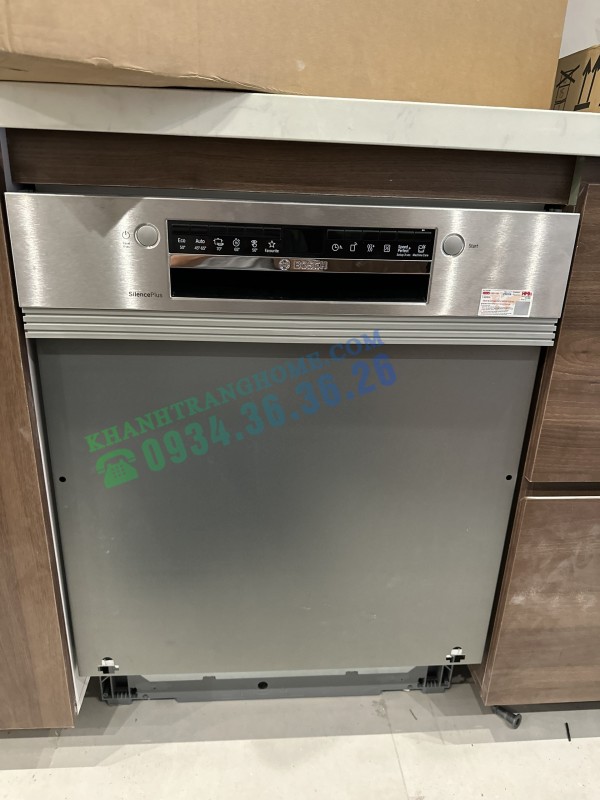 Máy rửa bát bán âm Bosch SMI4HCS48E serie 4 - 188