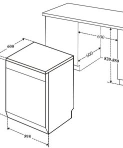 MÁY RỬA BÁT BINOVA BI-1102DWS