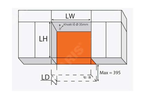 GIÁ BÁT ĐĨA NÂNG HẠ GARIS ML06.9H - 3