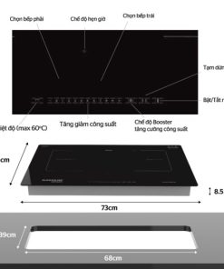 BẾP ĐÔI ĐIỆN TỪ SUNHOUSE MAMA MMB 02I