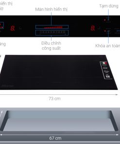 BẾP ĐÔI ĐIỆN TỪ SUNHOUSE MMB9988 - 5 BẾP ĐÔI ĐIỆN TỪ SUNHOUSE MMB9988