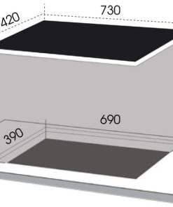 BẾP TỪ ĐÔI DMESTIK AM D216