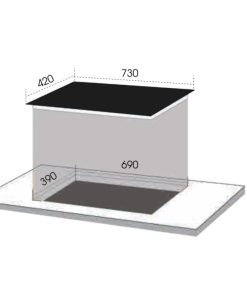 Bếp từ đôi Dmestik ML208 DKI - 4 BẾP TỪ ĐÔI DMESTIK ML208 DKI