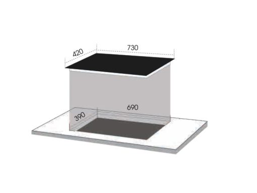 BẾP TỪ ĐÔI DMESTIK ML208 DKI
