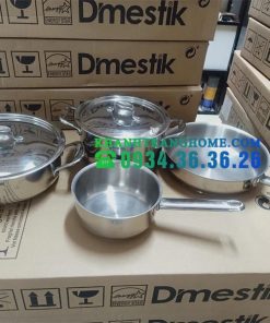 BỘ NỒI 4 MÓN DMESTIK DS4 - 4 BỘ NỒI 4 MÓN DMESTIK DS4