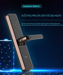 KHÓA VÂN TAY CAO CẤP KAADAS S500 C5