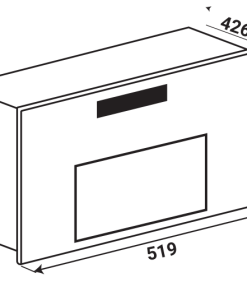 LÒ VI SÓNG ĐỂ BÀN KAFF KF EM036ALMB - 5 LÒ VI SÓNG ĐỂ BÀN KAFF KF EM036ALMB