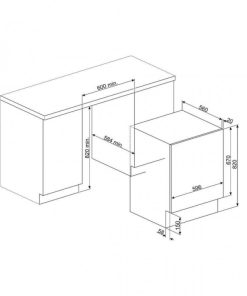 MÁY GIẶT KẾT HỢP SẤY ÂM TỦ SMEG WDI14C7 2 536 94 160