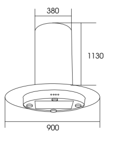 MÁY HÚT MÙI DMESTIK TL4099 DMK - 4 MÁY HÚT MÙI DMESTIK TL4099 DMK