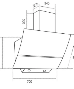 MÁY HÚT MÙI DMESTIK TL4790 DMK