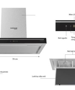 MÁY HÚT MÙI SUNHOUSE MAMA MMB6816 70