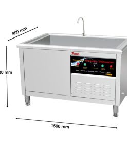Máy rửa bát công nghiệp Texgio TGU 1000SS US - 4 MÁY RỬA BÁT CÔNG NGHIỆP TEXGIO TGU 1000SS US