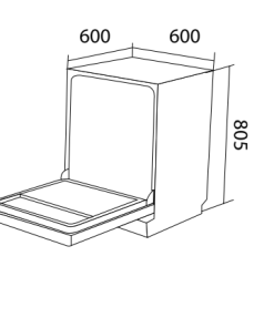 MÁY RỬA BÁT DMESTIK ES13 01 - 5 MÁY RỬA BÁT DMESTIK ES13 01
