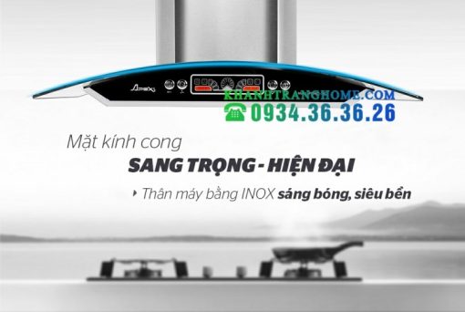 MÁY HÚT MÙI KÍNH CONG SUNHOUSE APEX APB6601-70C