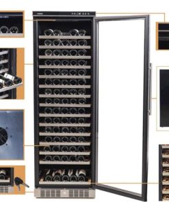 TỦ ƯỚP RƯỢU KADEKA KSJ 168EW