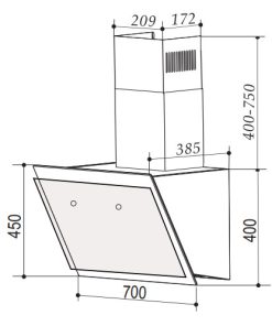 MÁY HÚT MÙI BAUER BCV70MSI - 6 MÁY HÚT MÙI BAUER BCV70MSI - 5