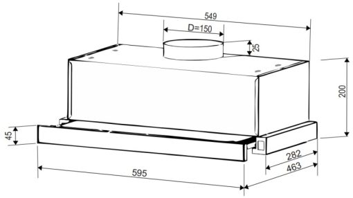 MÁY HÚT MÙI BAUER BC 6002I - 3