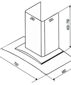 MÁY HÚT MÙI BAUER BC 70EC3B - 6 MÁY HÚT MÙI BAUER BC 70EC3B - 5