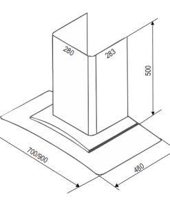 MÁY HÚT MÙI BAUER BC 70ECN - 5