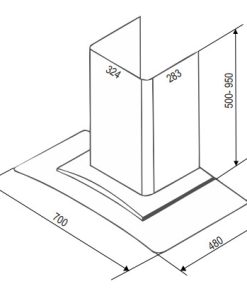 MÁY HÚT MÙI BAUER BC 70MSC - 5