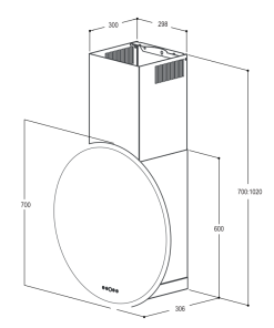 MÁY HÚT MÙI BAUER BC KLASS MOON - 5