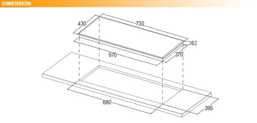 BẾP TỪ BAUER BE 58GTC - 3