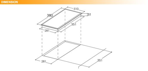 BẾP TỪ ĐƠN BAUER BE31DI - 3