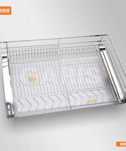 Giá bát đĩa Inox nan vuông cánh kéo GARIS GD02.75E - 10 Giá bát đĩa Inox nan vuông cánh kéo GARIS GD02.75E - 9