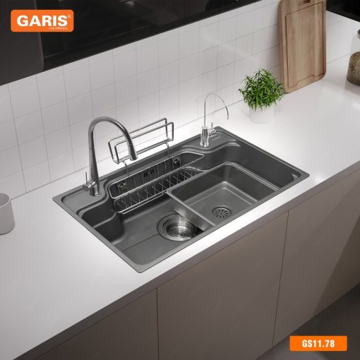 CHẬU RỬA BÁT 1 HỐ GARIS GS11.78 - 1