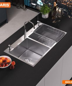 CHẬU RỬA BÁT 2 HỐ GARIS GS23.82