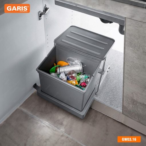 Thùng rác đơn GARIS GW03.16 - 5