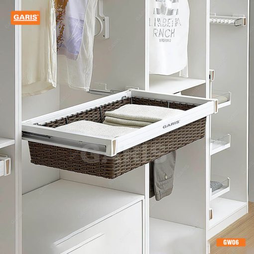 NGĂN KÉO VÁCH MÂY ĐỂ ĐỒ GẬP GARIS GW06.80 - 1