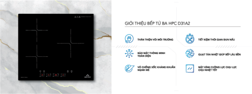 BẾP ĐIỆN TỪ BA HÒA PHÁT HPC D31A2 - 5
