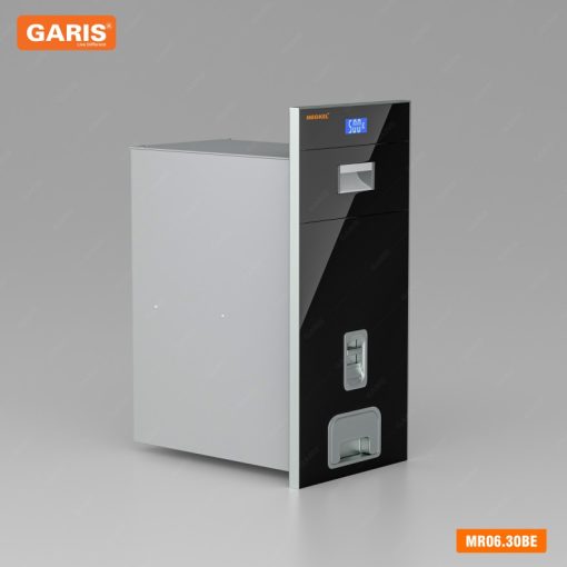 Thùng gạo mặt kính đen điện tử GARIS MR06.30BE - 3