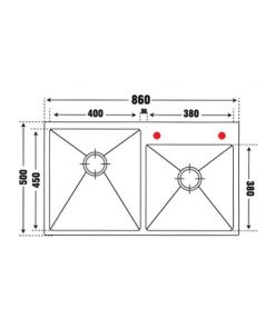 CHẬU RỬA CHÉN CARYSIL PNI3-8650/YELLOW - 6 CARYSIL PNI3-8650/YELLOW