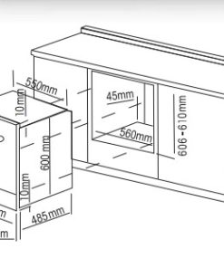 MÁY RỬA BÁT BAUER SBW2880F - 10 MÁY RỬA BÁT BAUER SBW2880F - 9