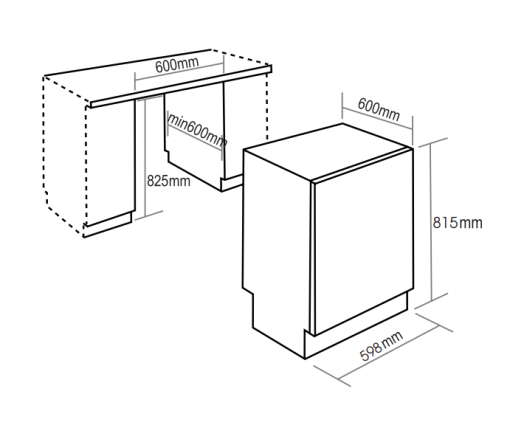 MÁY RỬA BÁT BAUER SBW6SEU15F - 3