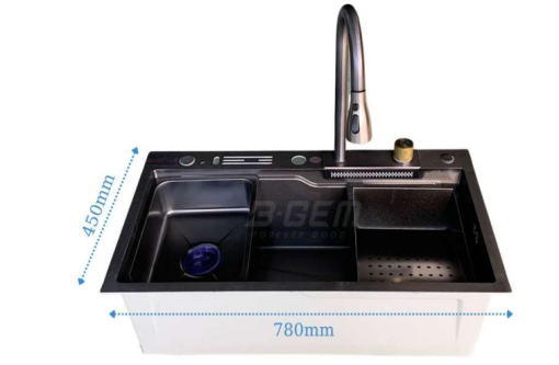 BỘ CHẬU VÒI ÂM B-GEM BG-7845TGT - 3