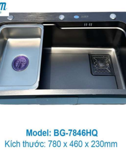 CHẬU INOX B-GEM BG-7846HQ - 7
