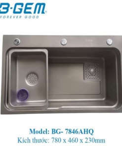 CHẬU INOX B-GEM BG-7846AHQ - 9
