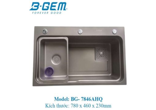 CHẬU INOX B-GEM BG-7846AHQ - 5