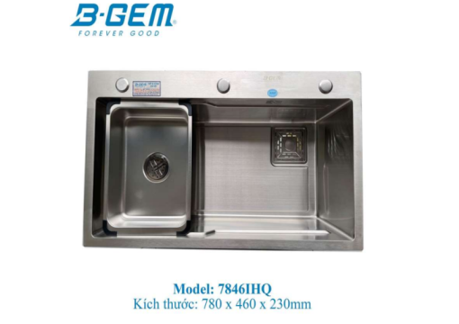CHẬU INOX B-GEM BG-7846IHQ - 3