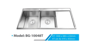 CHẬU INOX B-GEM BG-10048T - 9