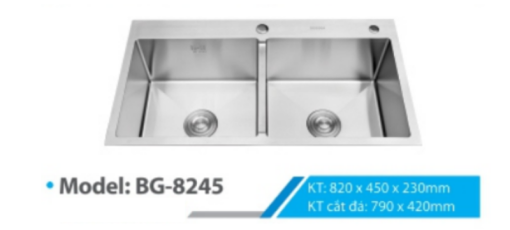 CHẬU INOX B-GEM BG-8245 - 3