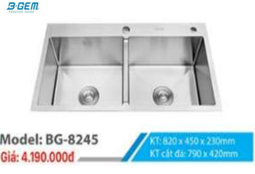CHẬU INOX B-GEM BG-8245 - 5